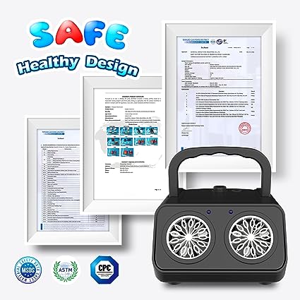 Bubble Machine for Kids, Advanced Automatic Bubble Blower with Simultaneous Bubble Generating Function, 3000+ Bubbles per Minute