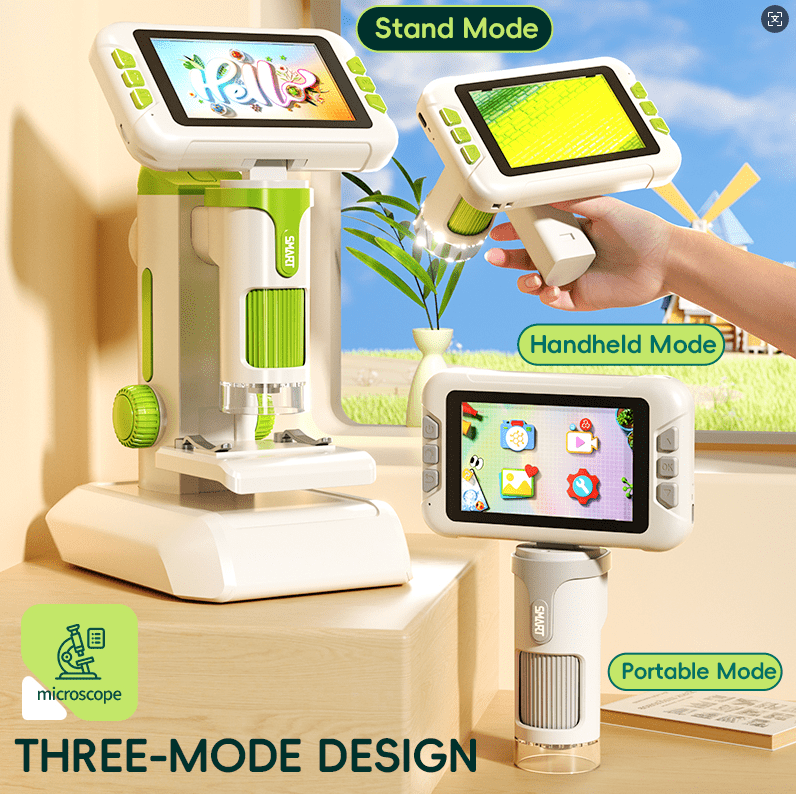 Beefunni Microscope for Kids£¬Birthday Gift for Girls