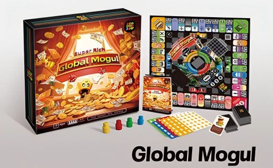 Beefunni Monopoly Board Game, Tabletop Game for Kids, Gift for Boys Girls Age 6 7 8 9+ Years Old