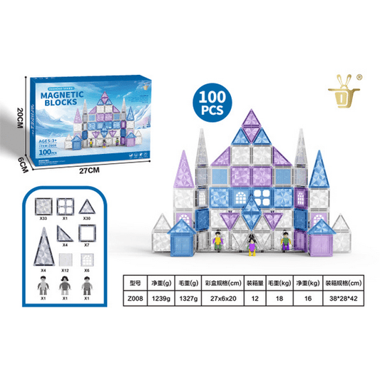 Beefunni Toys for Kids, Birthday Gift for Boys Girls Age 3-12 Years Old(100PCS)