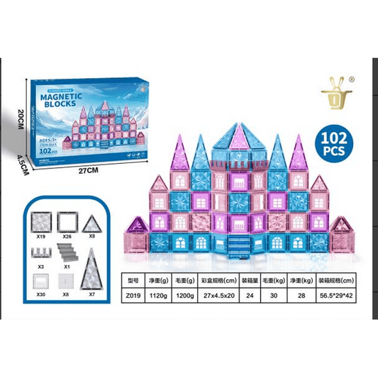 Beefunni Toys for Kids, Birthday Gift for Boys Girls Age 3-12 Years Old(102PCS)