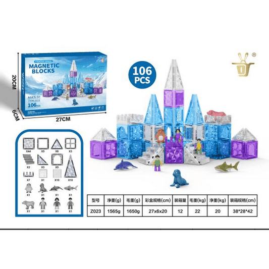 Beefunni Toys for Kids, Birthday Gift for Boys Girls Age 3-12 Years Old(109PCS)