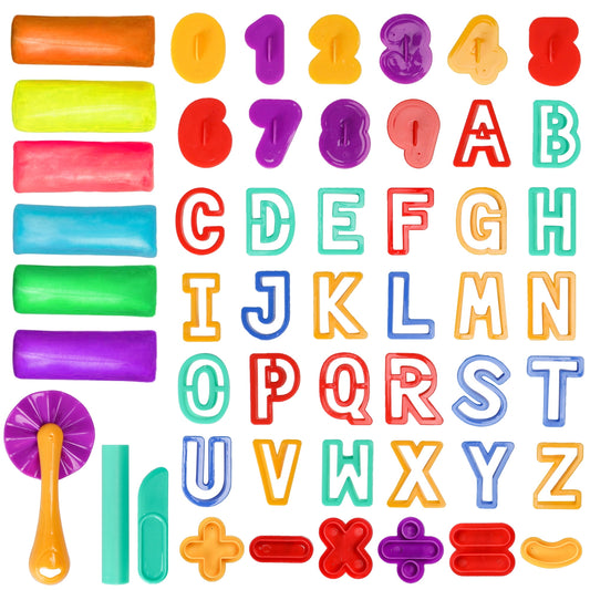 Letter and Number Play Dough - Fun, Safe, and Educational