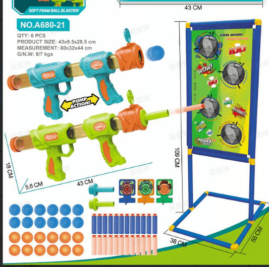 Shooting Target for Kids, Interactive Game, Ideal for Indoor and Outdoor Play, Improve Shooting Skills and Eye-Hand Coordination